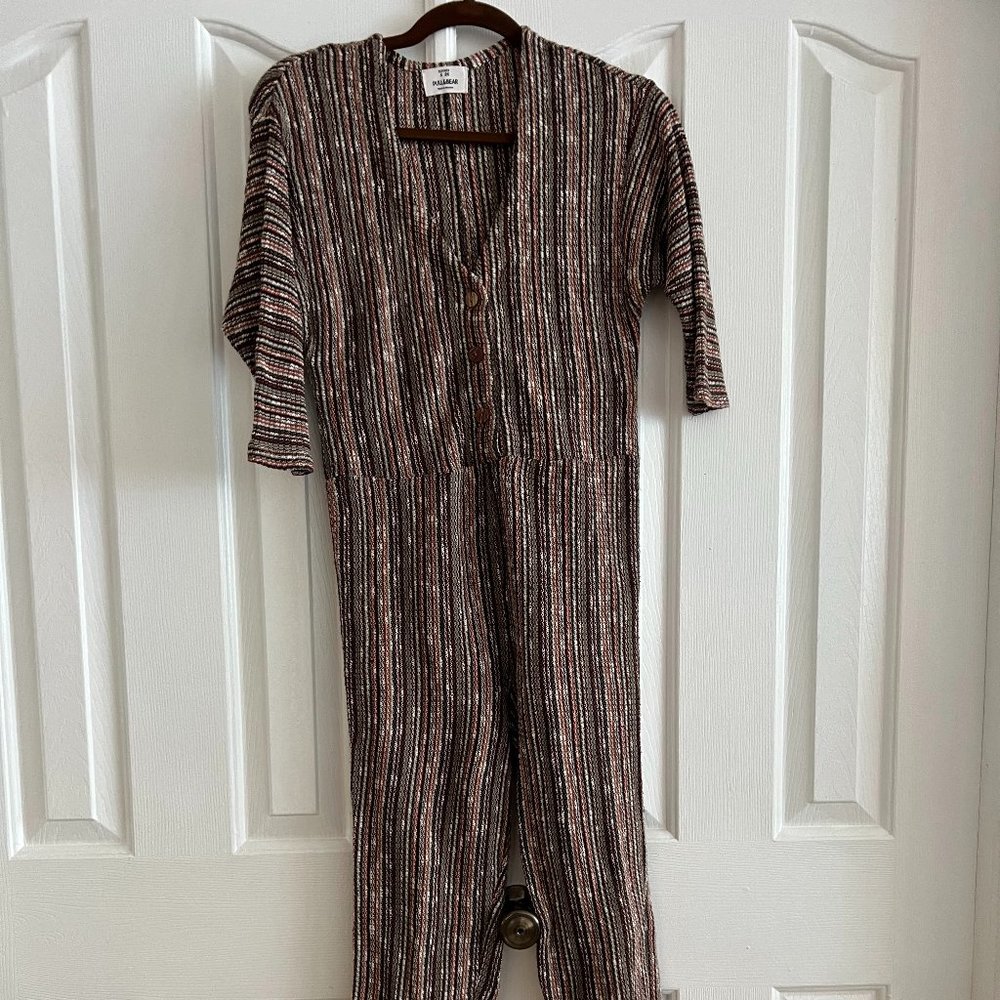 PULL & BEAR BAJA HIPPIE COZY JUMPSUIT